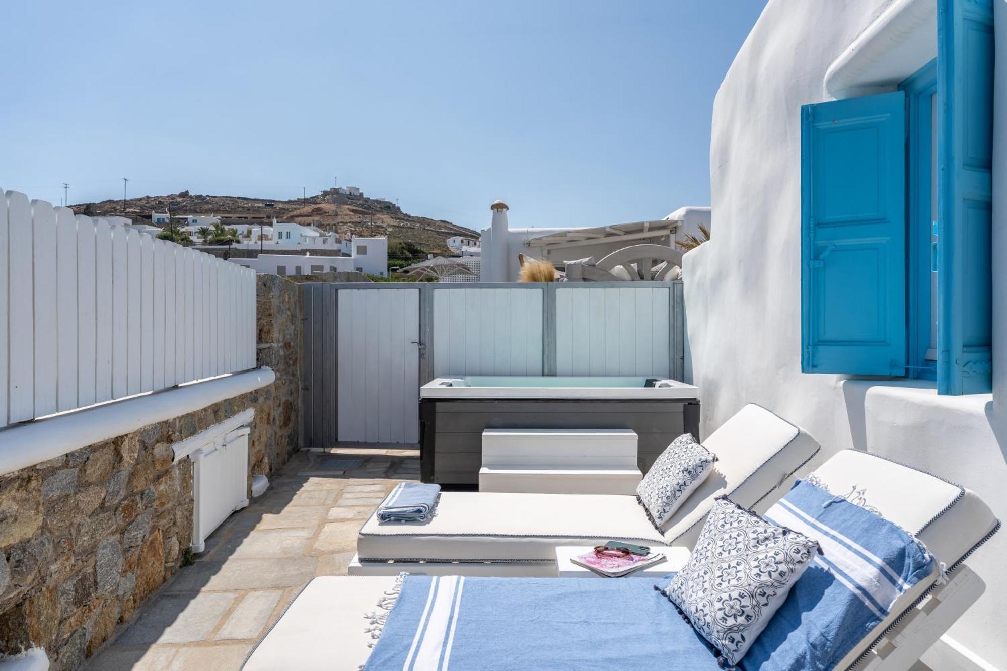 Luxury Sea House By Blue Waters Mykonos Villa Ornos  Exteriör bild