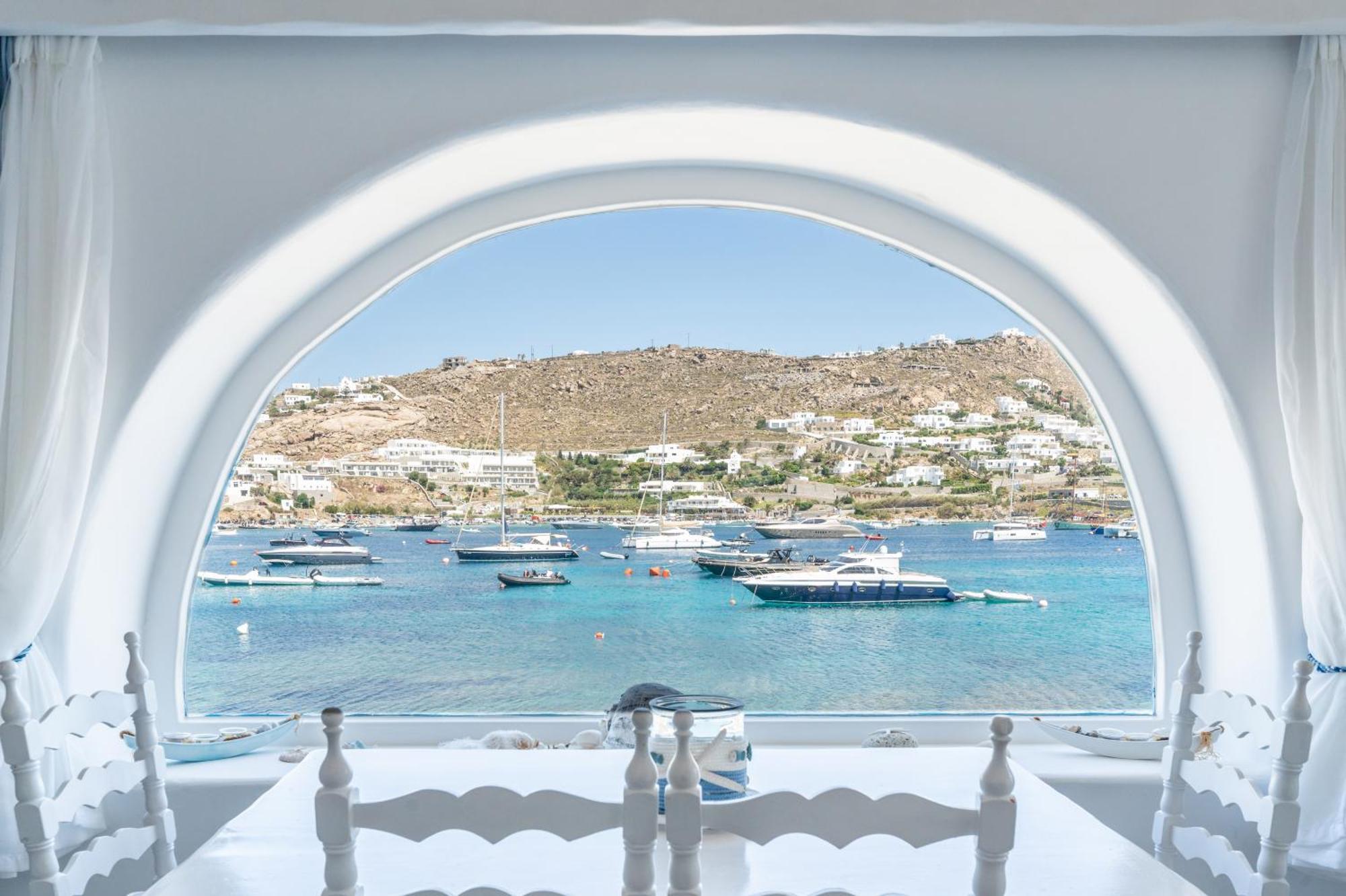 Luxury Sea House By Blue Waters Mykonos Villa Ornos  Exteriör bild