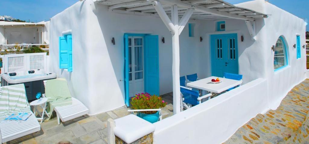 Luxury Sea House By Blue Waters Mykonos Villa Ornos  Exteriör bild